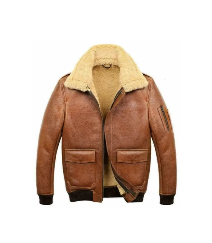 Mens A6 Flight Bomber Premium Jacket 11