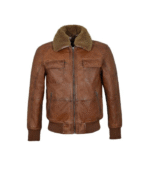 Men’s AIR Force Fur Premium Bomber Jacket 1