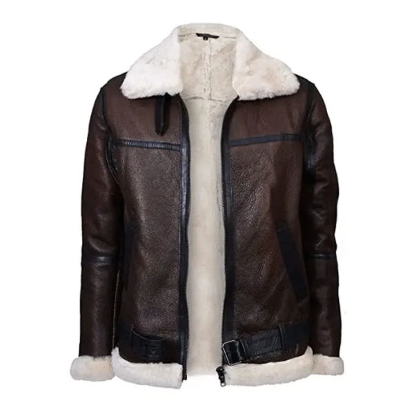 Men’s B3 Shearling Leather Premium Jacket 1