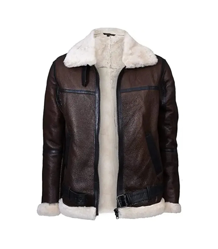 Men’s B3 Shearling Leather Premium Jacket 1