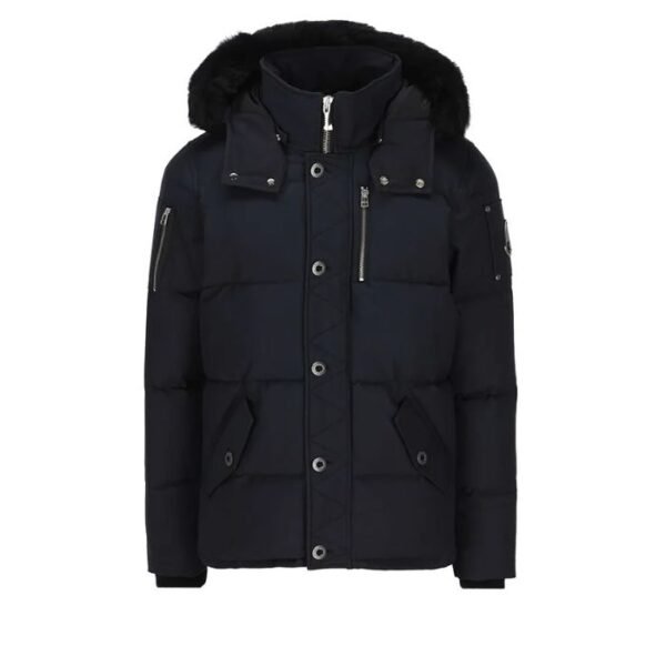 Men’s Puffer Charcoal Jacket 01