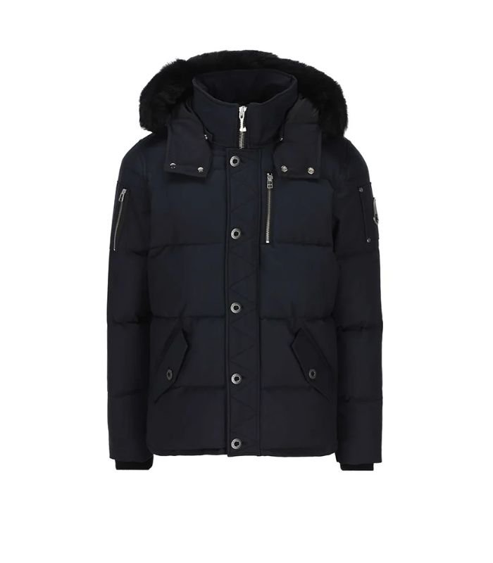 Men’s Puffer Charcoal Jacket 01