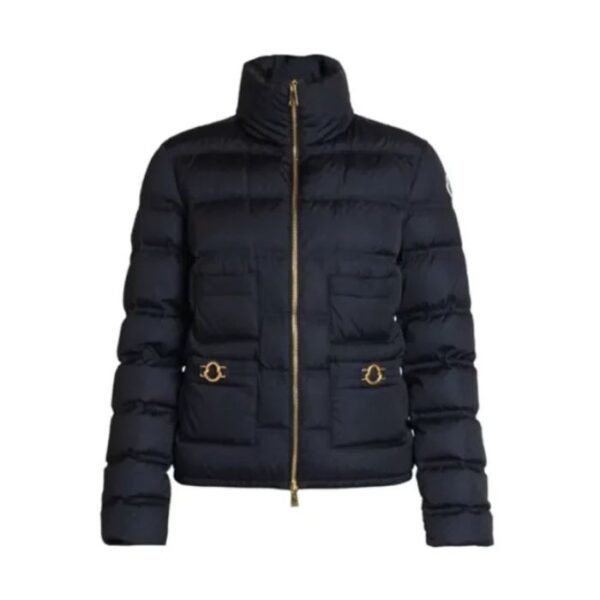 Navy Blue Puffer Jacket 1