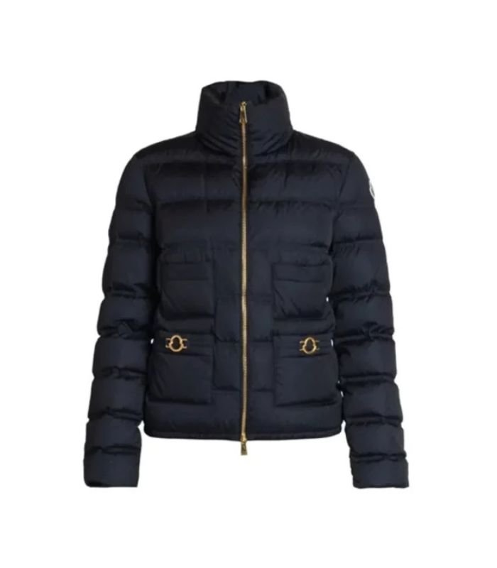 Navy Blue Puffer Jacket 1