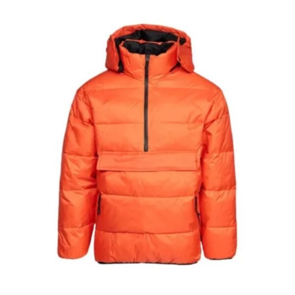 Orange Puffer Jacket 1