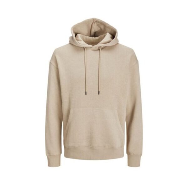 Plain Beige Hoodie 1