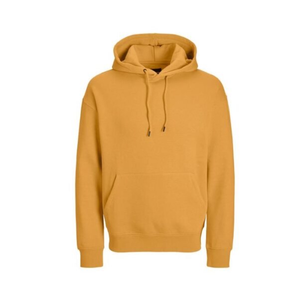 Plain Orange Hoodie 1