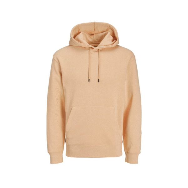 Plain Peach Hoodie 1