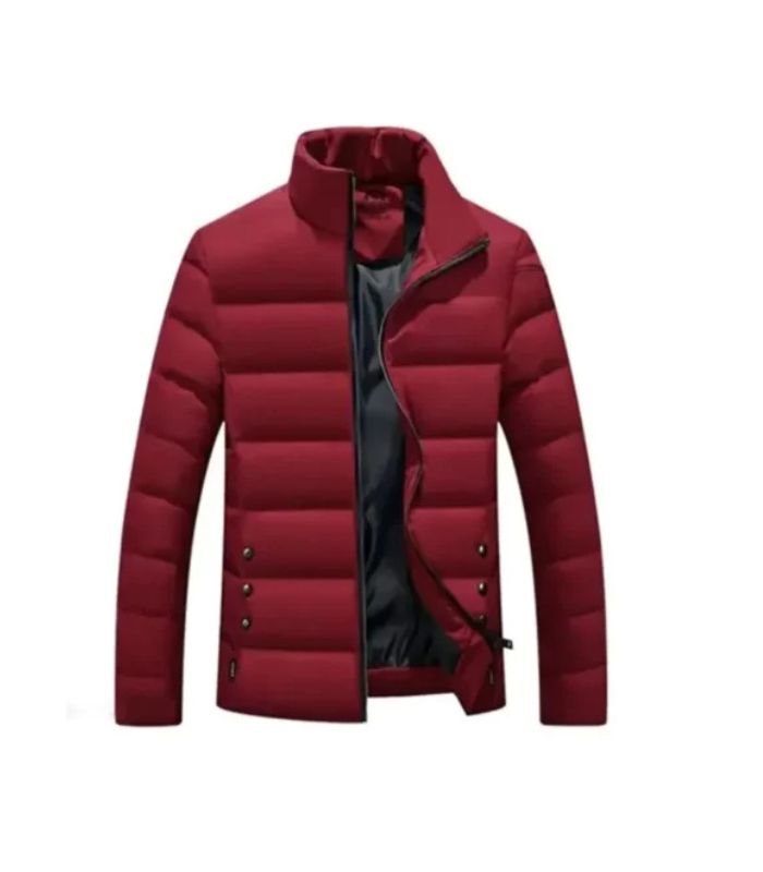 Red Puffer Jacket 1