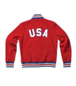 Red Varsity Usa Jacket 2