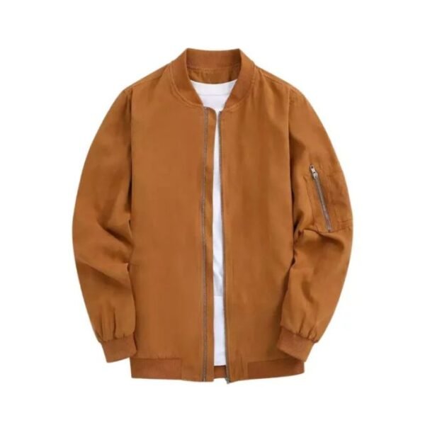 Varsity Suede bomber Jacket 1