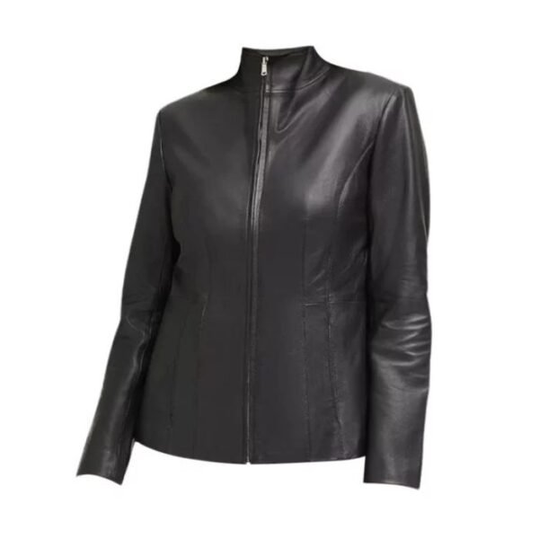 Women’s Black Classic Jacket 01