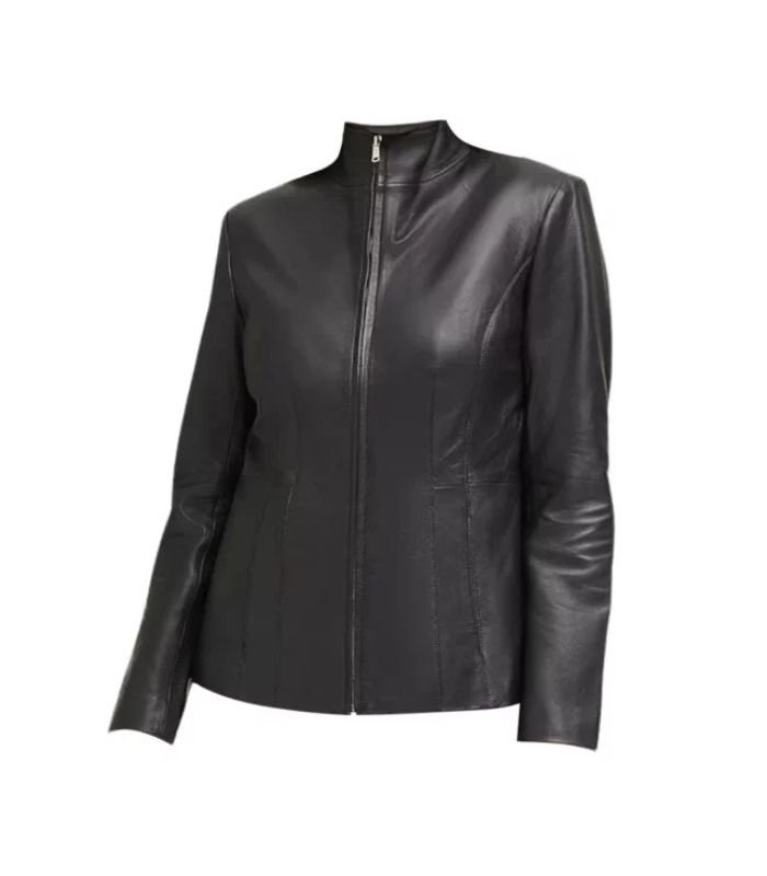 Women’s Black Classic Jacket 01