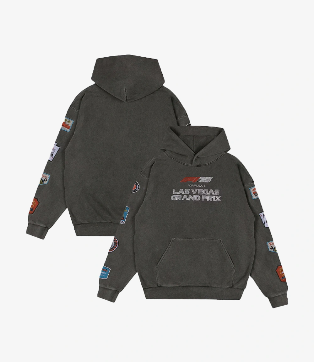 2025 Las Vegas Grand Prix Retro Patch Hoodie1
