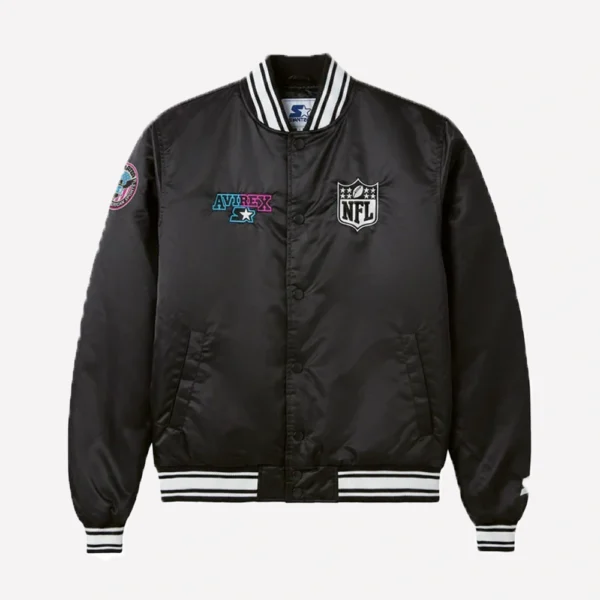 Avirex x Starter Super Bowl LX Satin Jacket1