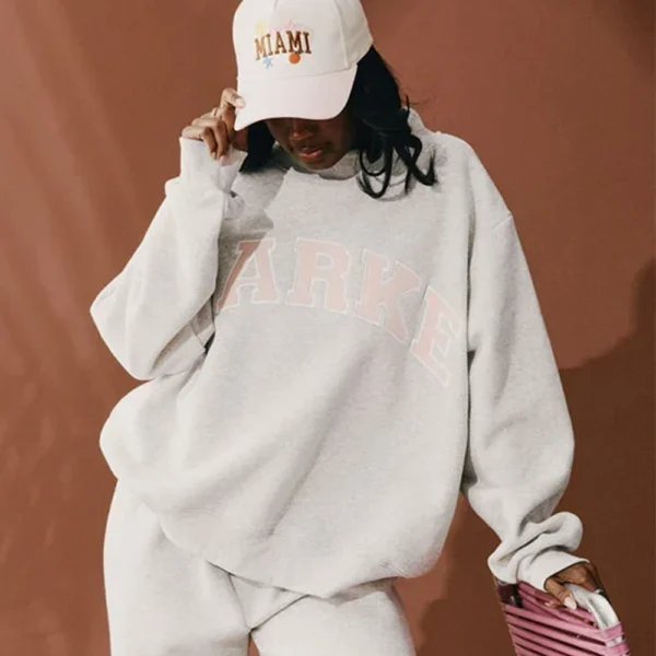 Parke Miami Varsity Mockneck Sweatshirt1