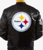 Starter Pittsburgh Steelers Black Jacket2