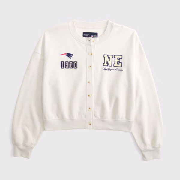 Abercrombie & Fitch Patriots Shrunken Cardigan Jacket 1