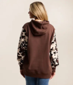 Ariat Cow Print Hoodie 2