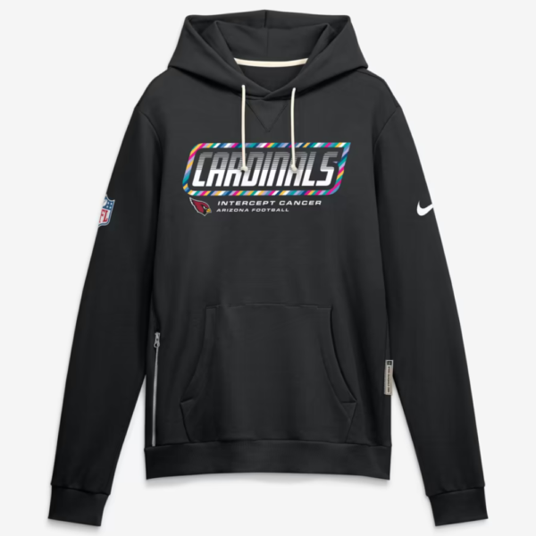 Arizona Cardinals 2026 Crucial Catch Hoodie 1