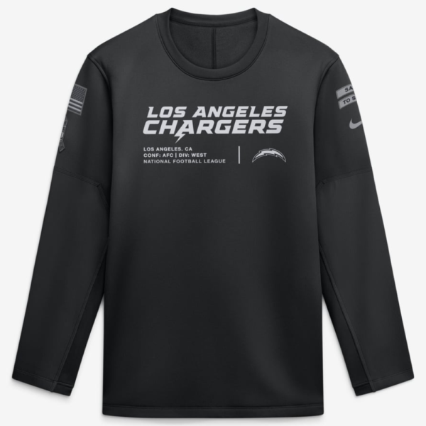 Chargers 2026 Salute to Service Crewneck Sweatshirt