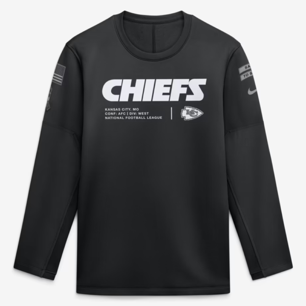 Chiefs 2026 Salute to Service Crewneck Sweatshirt 1
