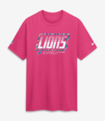 Detroit Lions 2026 Pink Crucial Catch T-Shirt 1