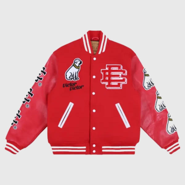 EE Victor Victor Varsity Jacket 1