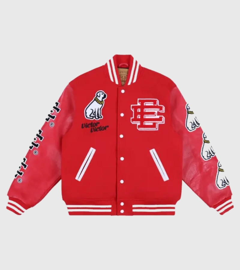 EE Victor Victor Varsity Jacket 1
