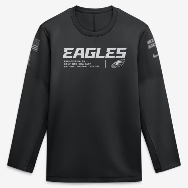 Eagles 2026 Salute to Service Crewneck Sweatshirt 1