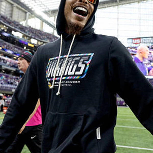 Justin Jefferson 2026 Vikings Crucial Catch Hoodie 1