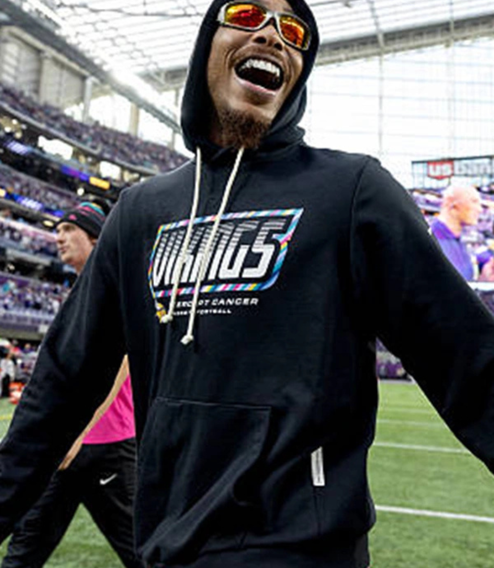 Justin Jefferson 2026 Vikings Crucial Catch Hoodie 1 Justin Jefferson 2026 Vikings Crucial Catch Hoodie 1