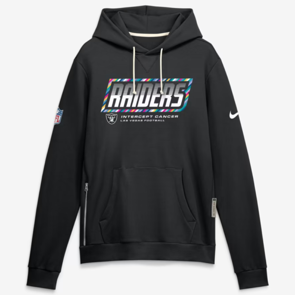 Las Vegas Raiders 2026 Crucial Catch Hoodie 1
