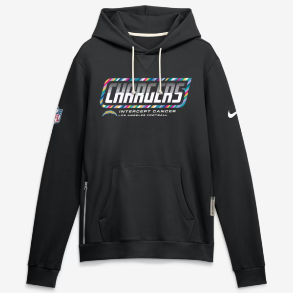 Los Angeles Chargers 2026 Crucial Catch Hoodie 1