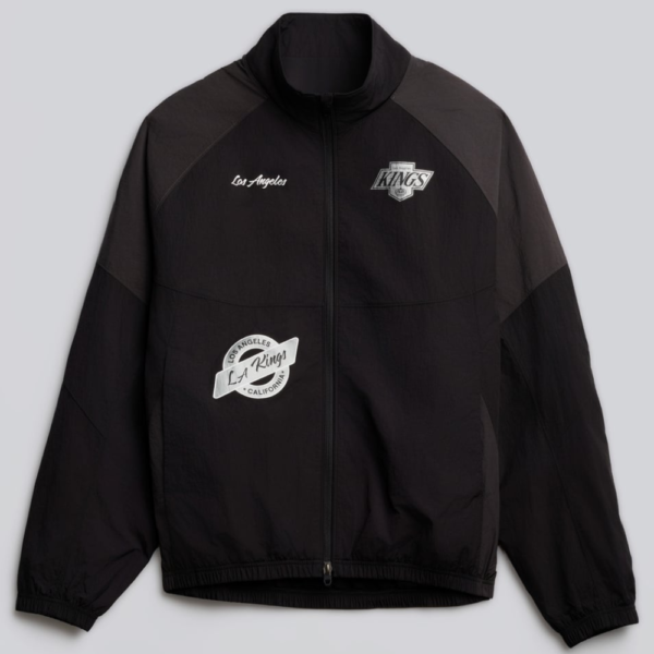 Los Angeles Kings Lululemon Black Nylon Track Jacket