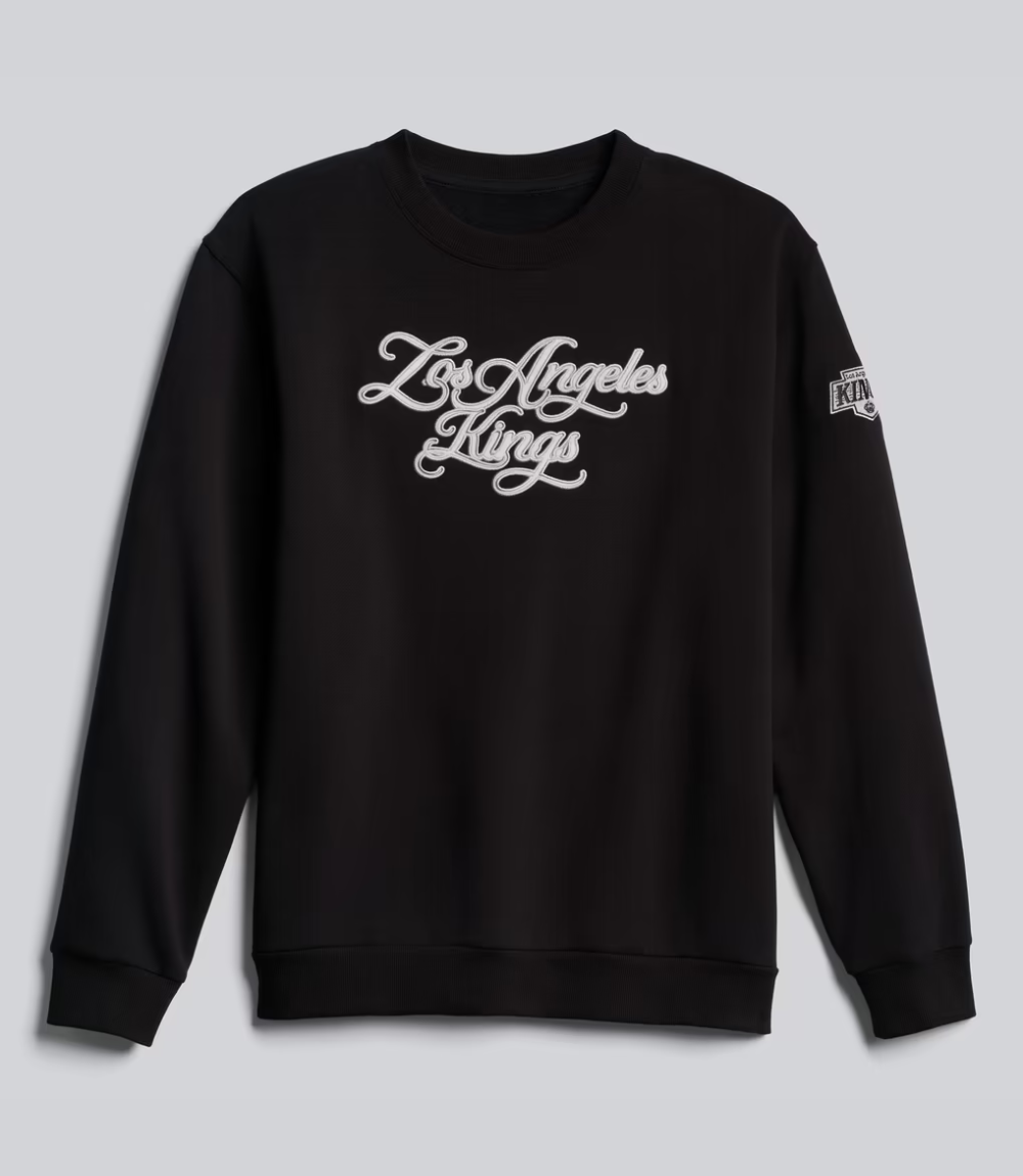 Los Angeles Kings lululemon Black Steady State Crew Sweatshirt 1 Los Angeles Kings lululemon Black Steady State Crew Sweatshirt 1