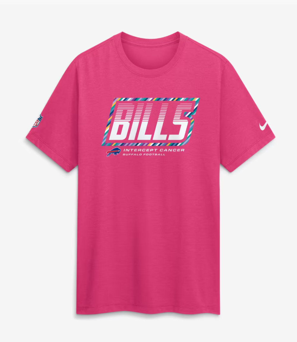 Nike Buffalo Bills 2026 Pink Crucial Catch Dri-FIT Tri-Blend T-Shirt 3 Nike Buffalo Bills 2026 Pink Crucial Catch Dri-FIT Tri-Blend T-Shirt 3