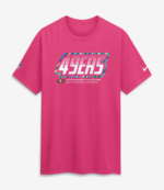 Women’s San Francisco 49ers 2026 Pink Crucial Catch T-Shirt 1