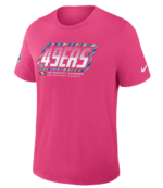 Women’s San Francisco 49ers 2026 Pink Crucial Catch T-Shirt 4